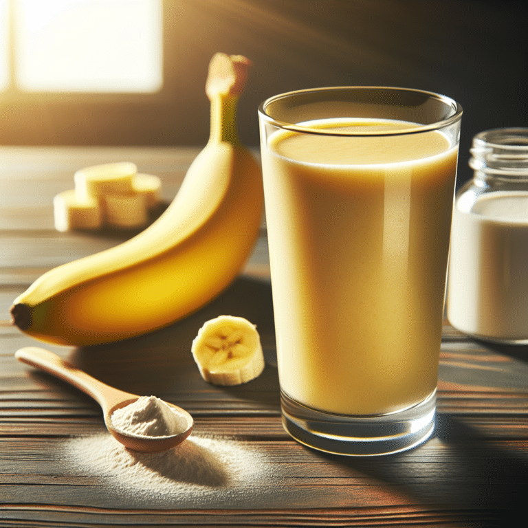 Perfect Your Morning Routine with a Banana Protein Smoothie