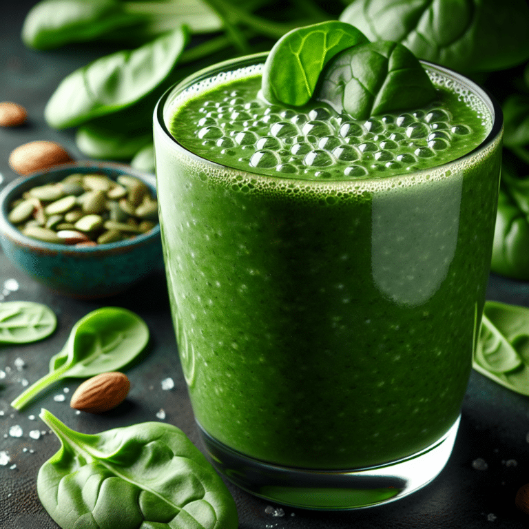 Protein-Packed Spinach Green Smoothie