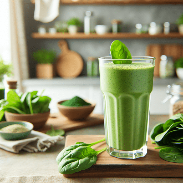 Revitalizing Spinach Green Smoothie Recipe
