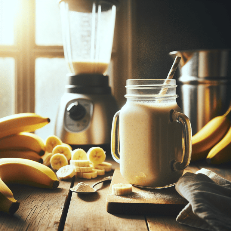 Start Your Day the Healthy Way: A Banana Protein Smoothie Recipe