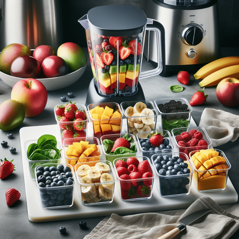 Smoothie Prep for Work Lunches