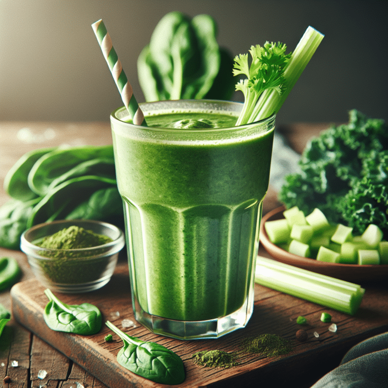 Healthy Gut Green Smoothie Recipe