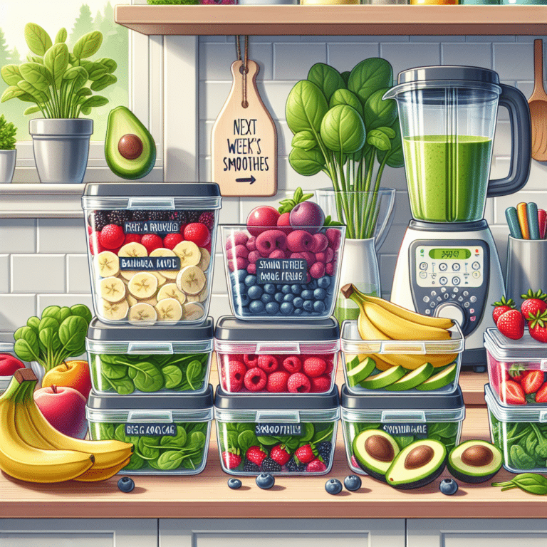 Smoothie Storage Tips for Busy Mornings