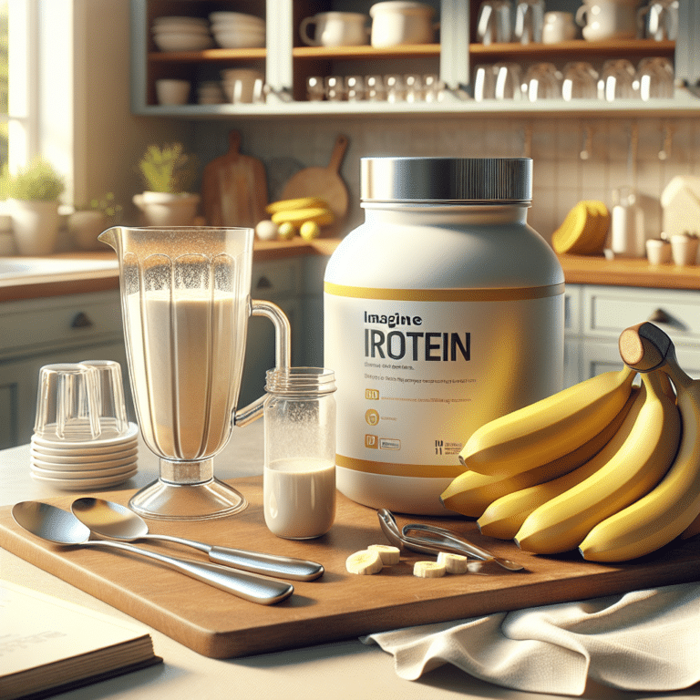 How to Make a Creamy Banana Protein Smoothie at Home