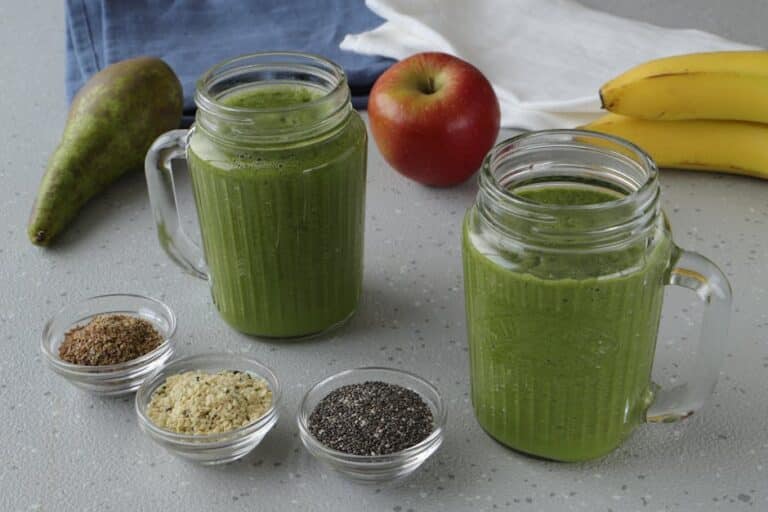 perfect thick green smoothie