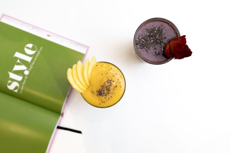 maple syrup low sugar smoothies