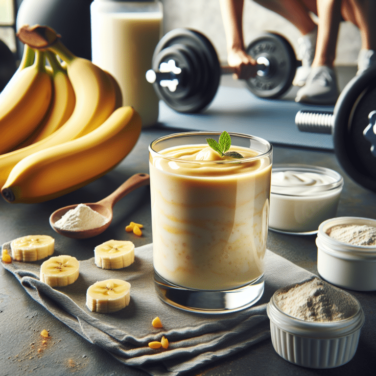 Perfect Post-Workout Solution: Banana Protein Smoothie