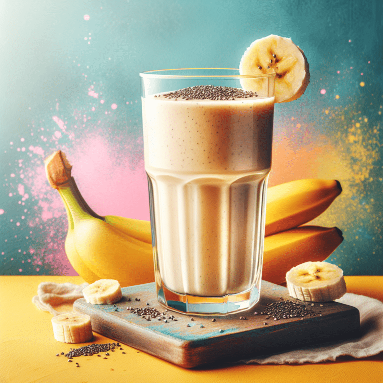 Indulge Your Taste Buds: Classic Banana Protein Smoothie Recipe