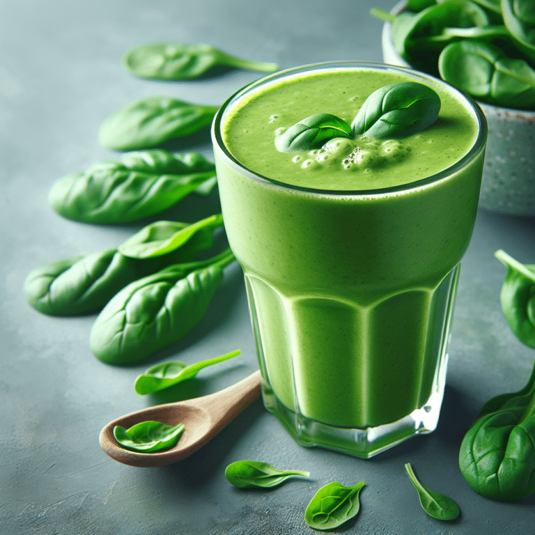 Refreshing Spinach Green Smoothie Recipe