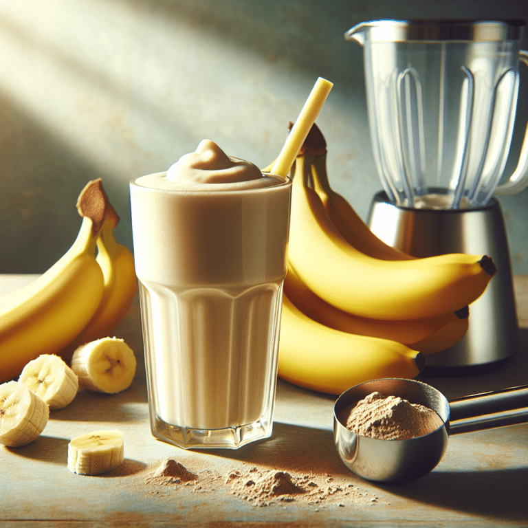 Refresh Your Mornings with Banana Protein Smoothie
