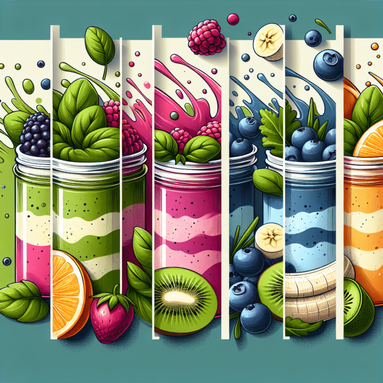 Creative Smoothie Layering Ideas for Perfect Creaminess