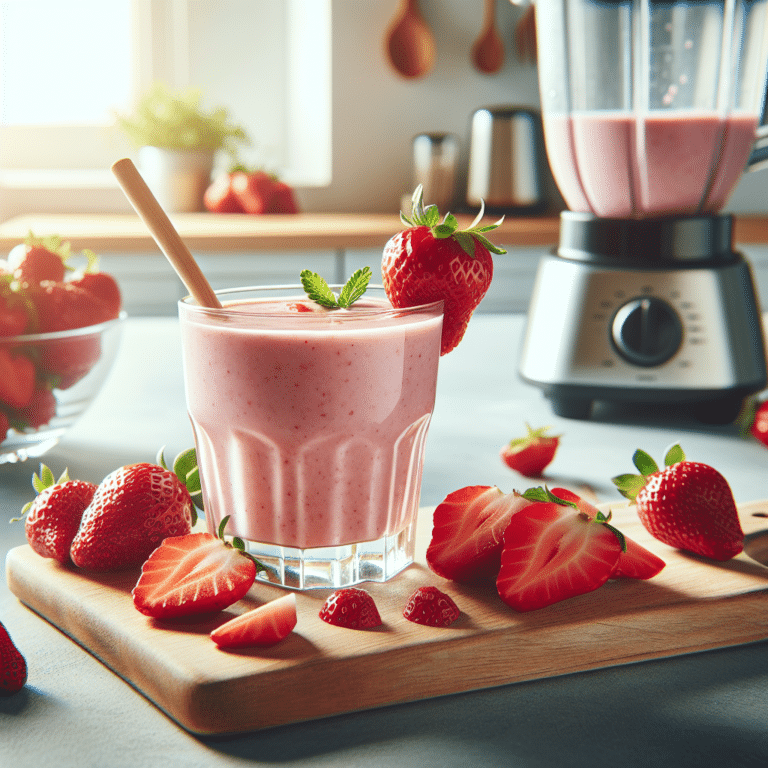 Creamy Strawberry Smoothie: Your New Breakfast Go-To