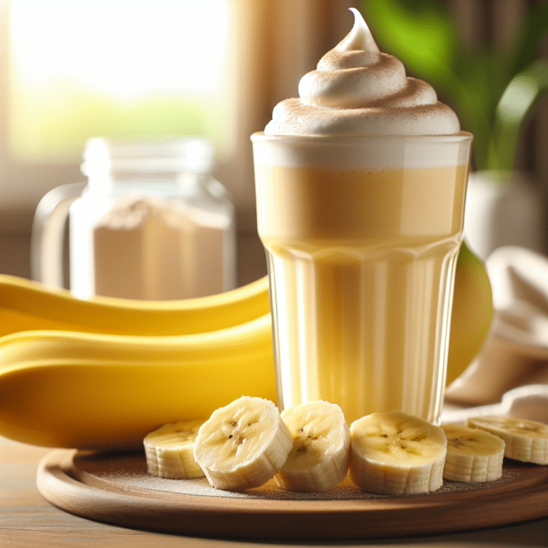 Step Up Your Smoothie Game with a High-Protein Banana Blend