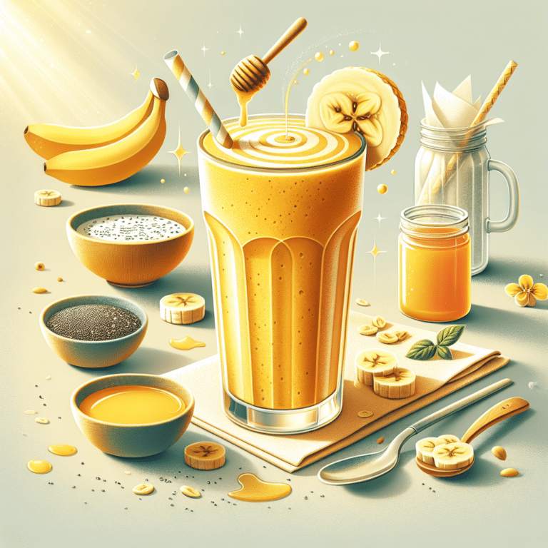 Nourishing Banana Protein Smoothie for Breakfast