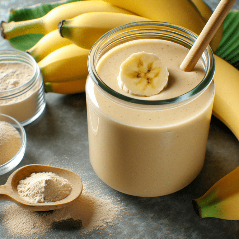 Vegan-Friendly Banana Protein Smoothie Recipe