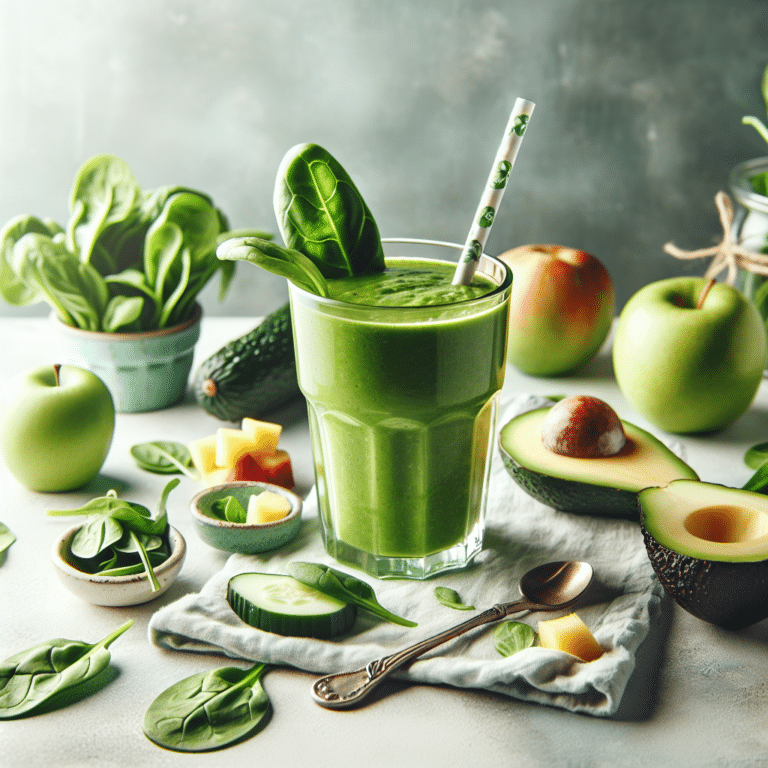 Detox in 5 Minutes with this Easy Green Smoothie Recipe
