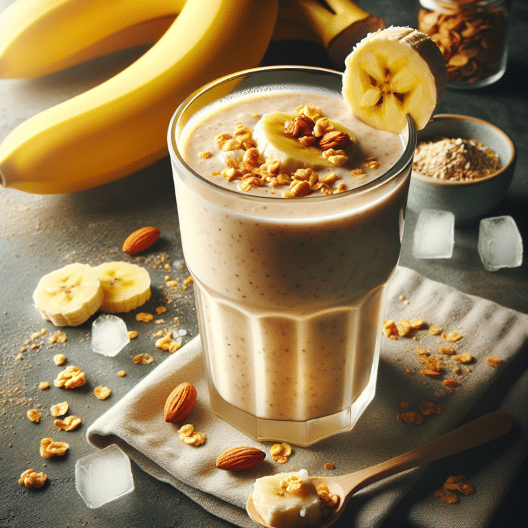 Delicious and Nutritious Banana Protein Smoothie Recipe