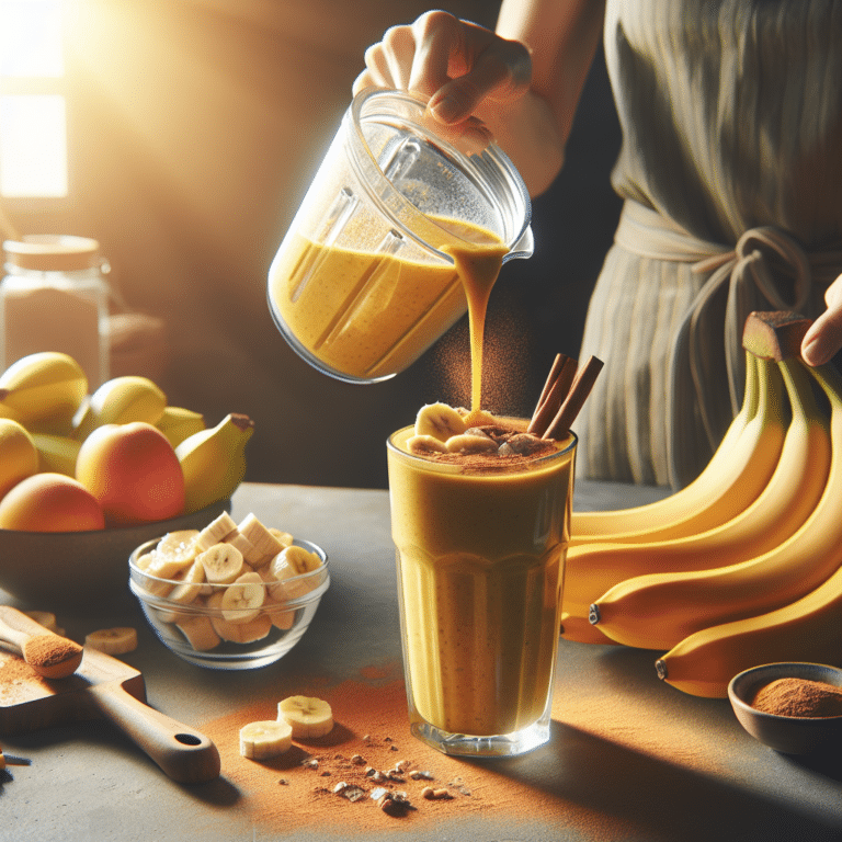 Start Your Day with This Delicious Banana Protein Smoothie