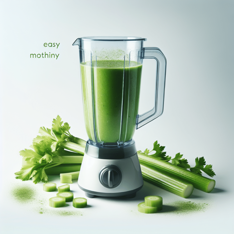 Easy Celery Green Smoothie