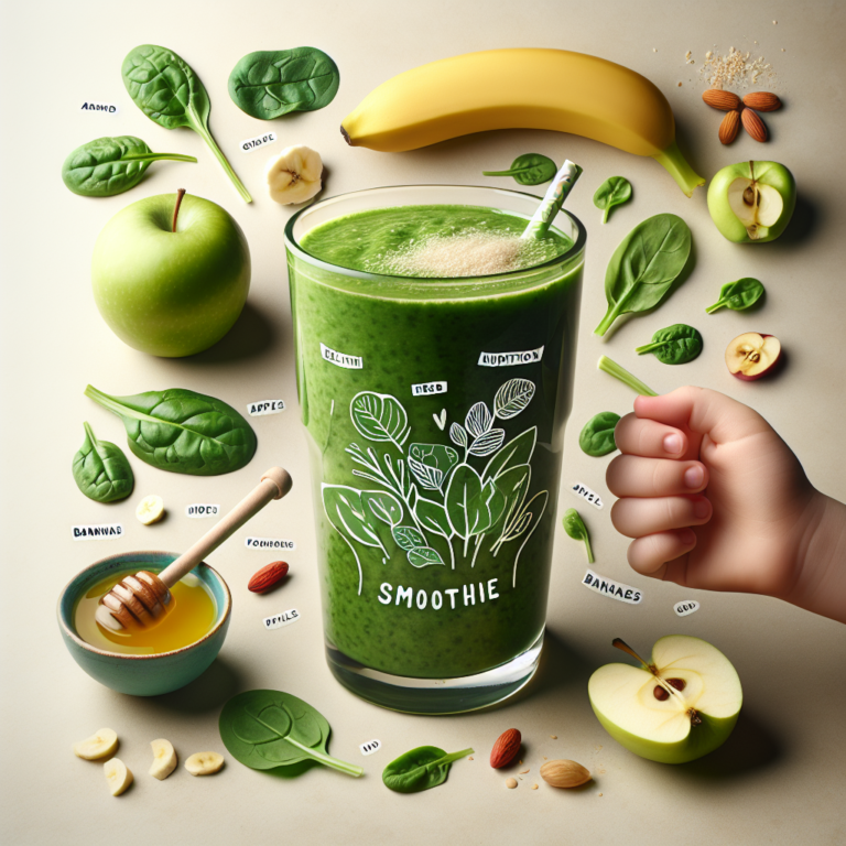 Healthy Green Smoothie for Kids