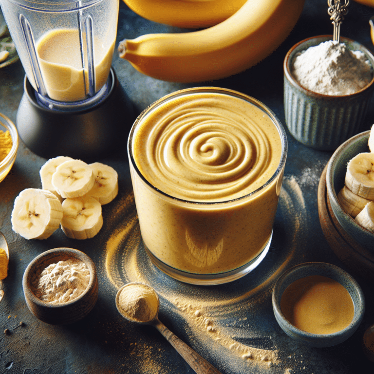 The Perfect Blend: Achieving a Velvety Banana Protein Smoothie