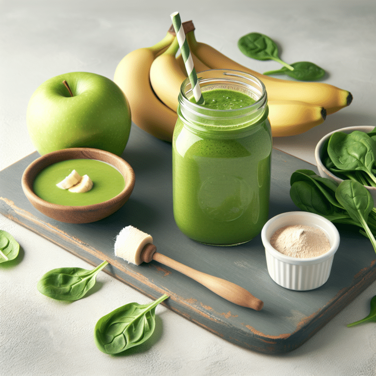 5-Ingredient Spinach Green Smoothie to Try