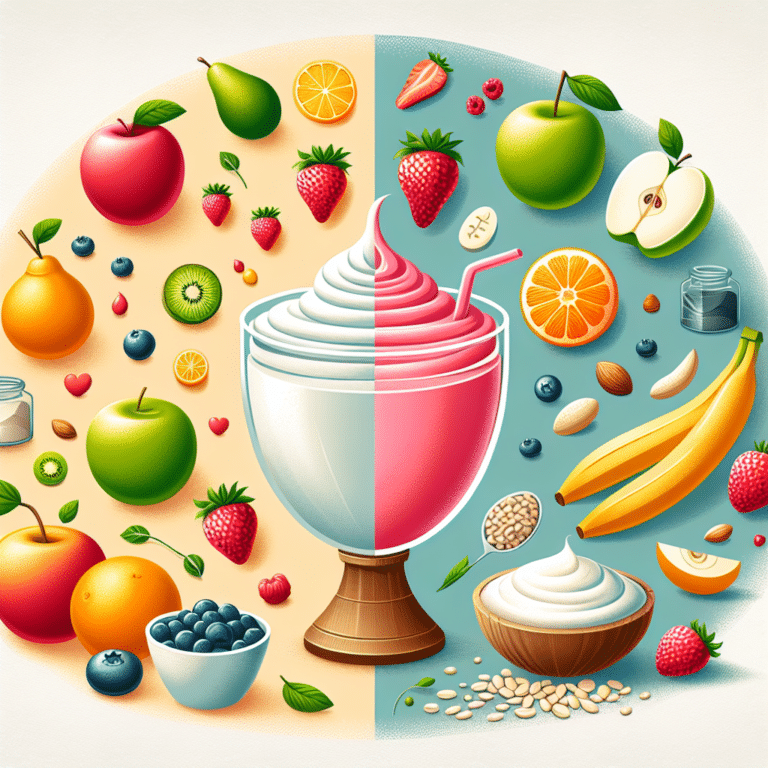 Achieving Balance between Fruit and Protein in Smoothies