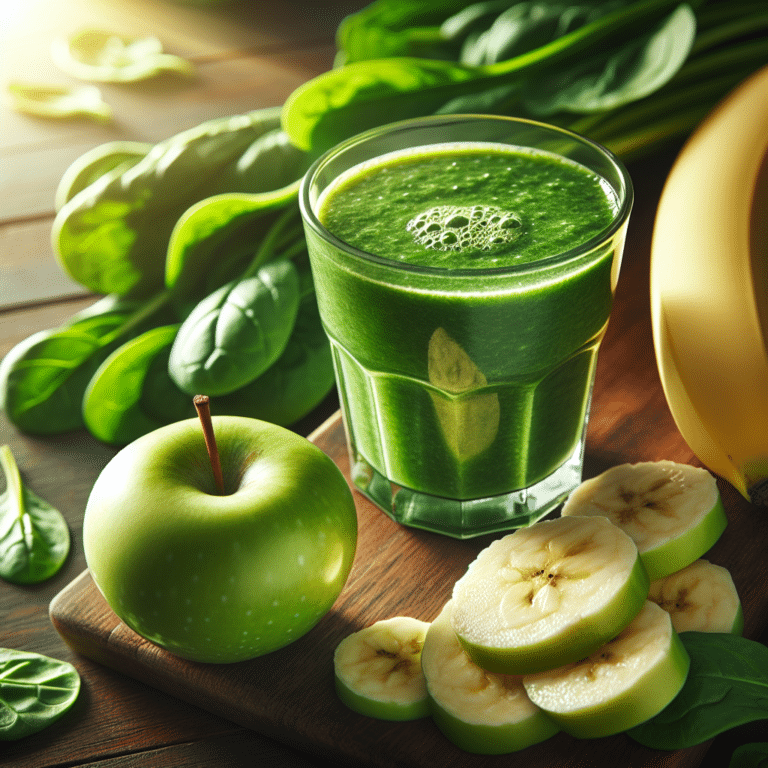 Refreshing Spinach Green Smoothie Recipe