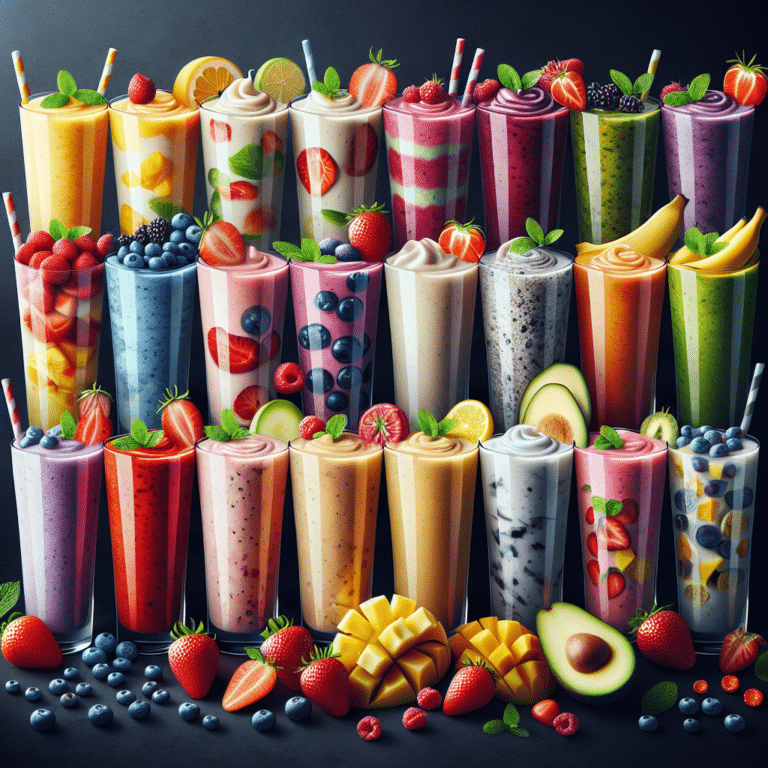 Creative Smoothie Layering Ideas for Perfect Creaminess