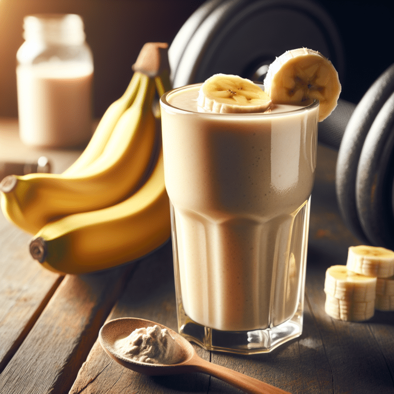 Banana Protein Smoothie: the Perfect Post-Exercise Drink