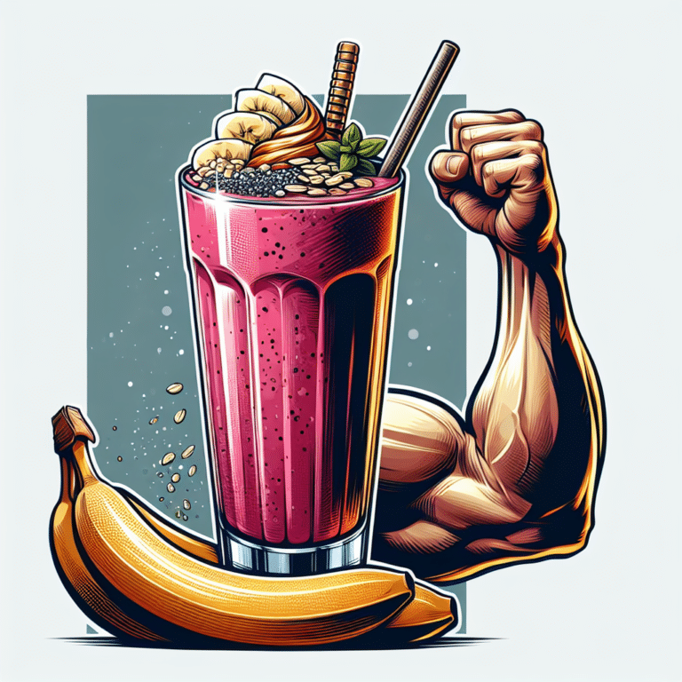 Step Up Your Smoothie Game with a High-Protein Banana Blend