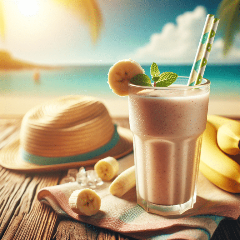 Enjoy the Summer with a Refreshing Banana Protein Smoothie