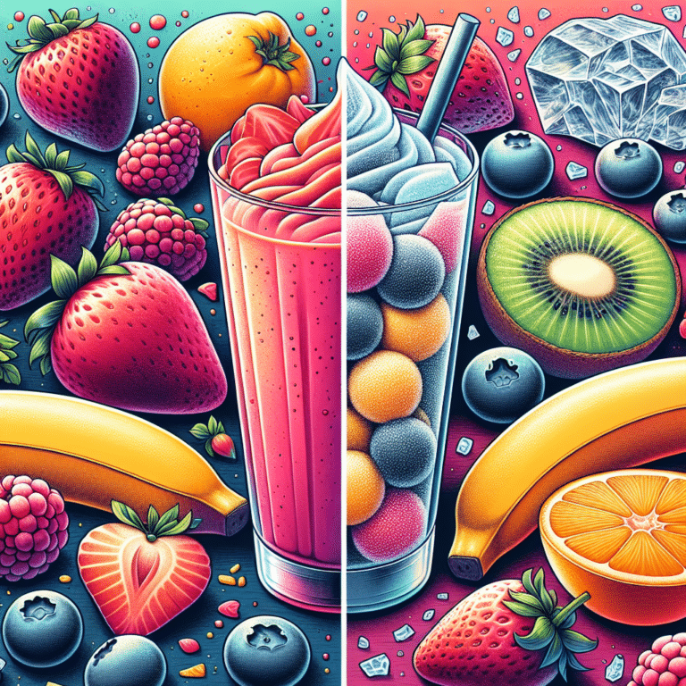 Frozen vs Fresh Fruits for Creamy Smoothies: What's Best?