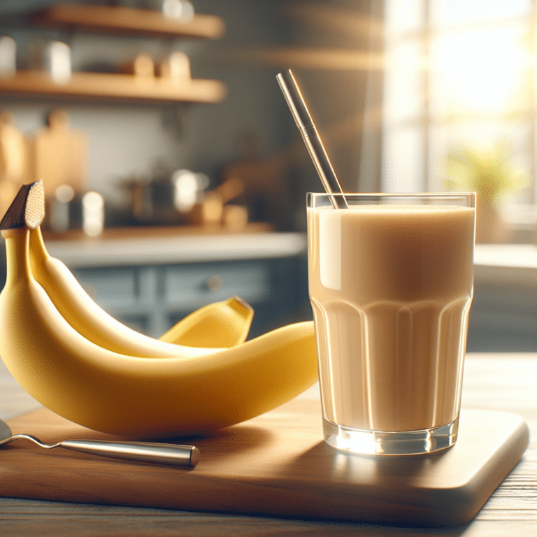 Quick Banana Smoothie for Breakfast