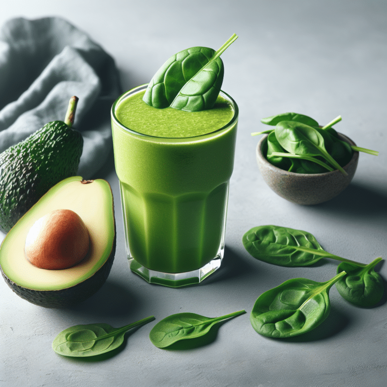 Delicious Avocado Spinach Smoothie Recipe