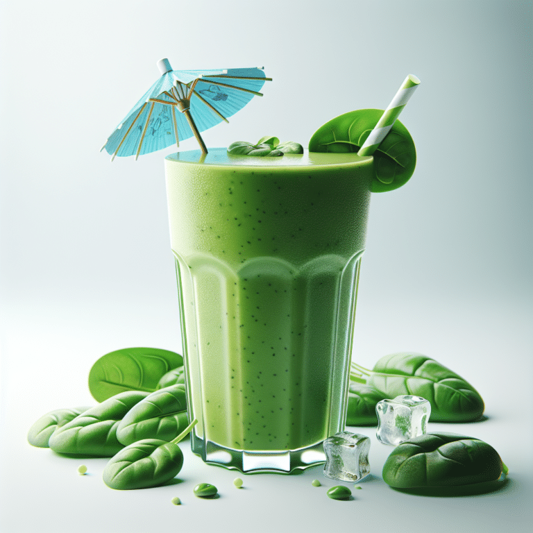 Perfect Spinach Green Smoothie for Summer