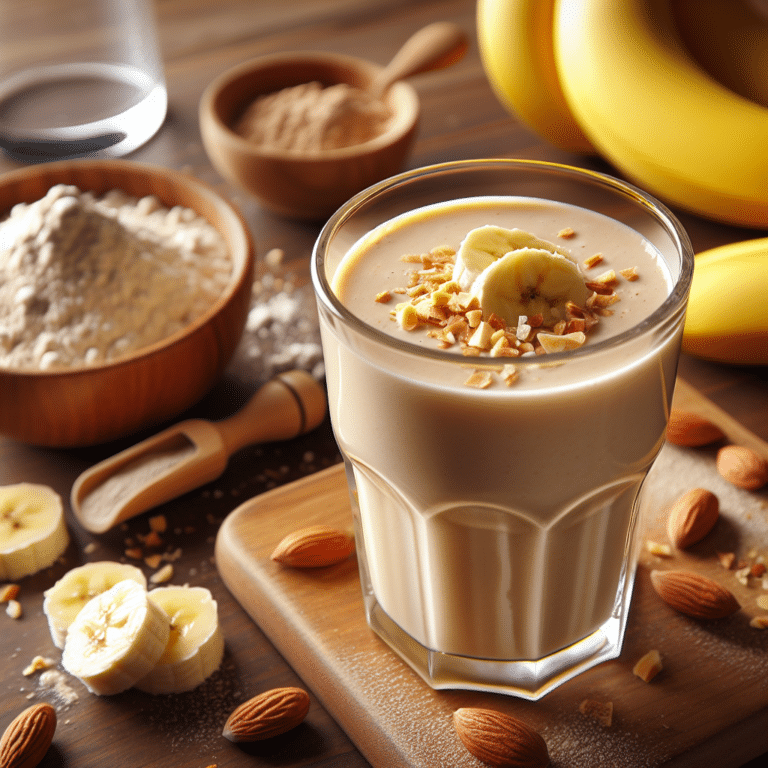 Delicious and Nutritious Banana Protein Smoothie Recipe