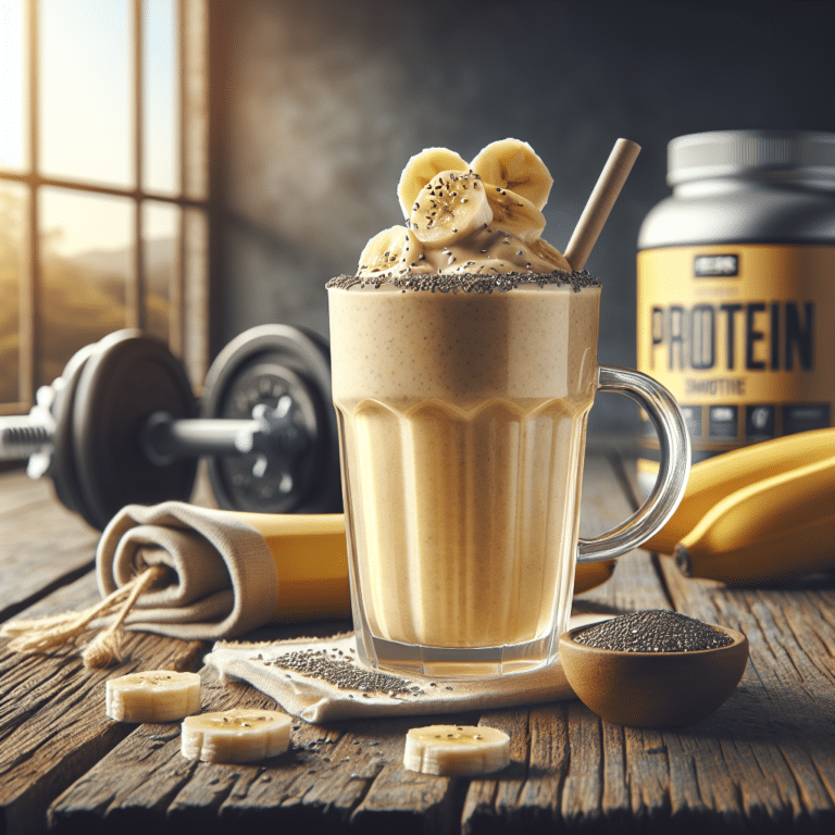 Banana Protein Smoothie for Weight Loss