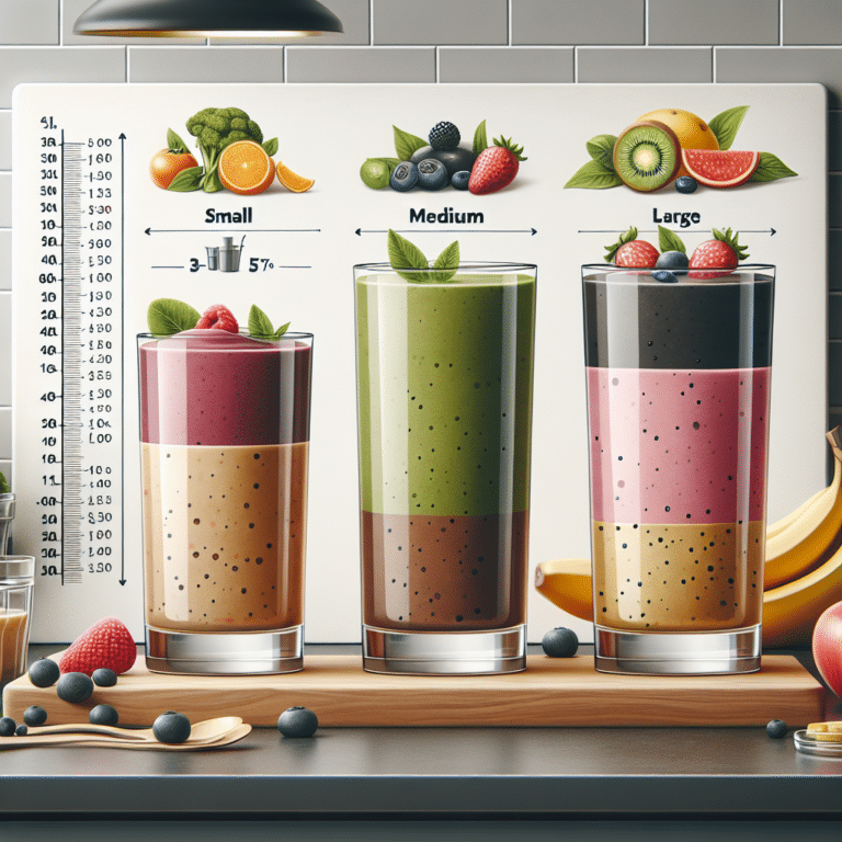 Smoothie Portion Size Guide
