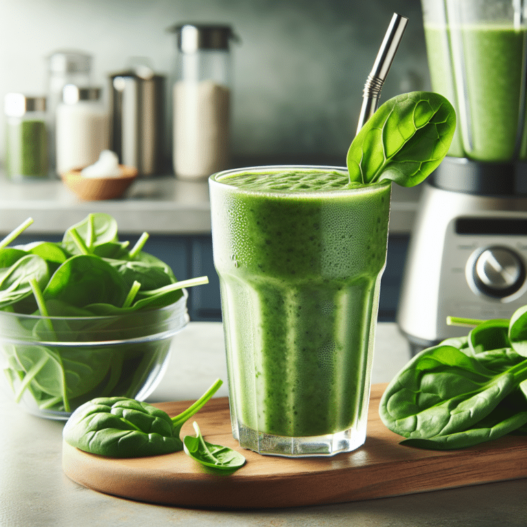Simplest Spinach Green Smoothie Recipe