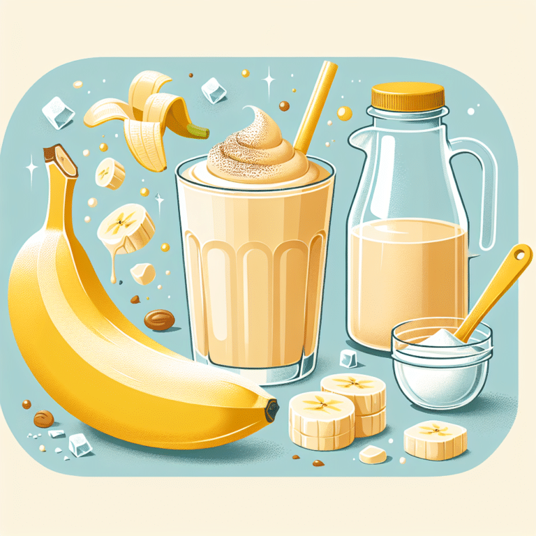 Simple and Easy Banana Protein Smoothie Recipe