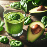 Creamy Avocado Spinach Smoothie Recipe
