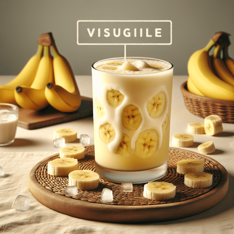 Nourish Your Body with a Freshly-prepared Banana Protein Smoothie