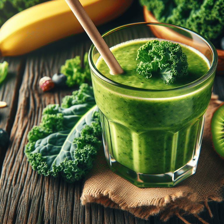 Kale Smoothie for Beginners