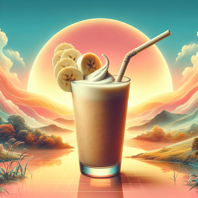 Refresh Your Mornings with Banana Protein Smoothie